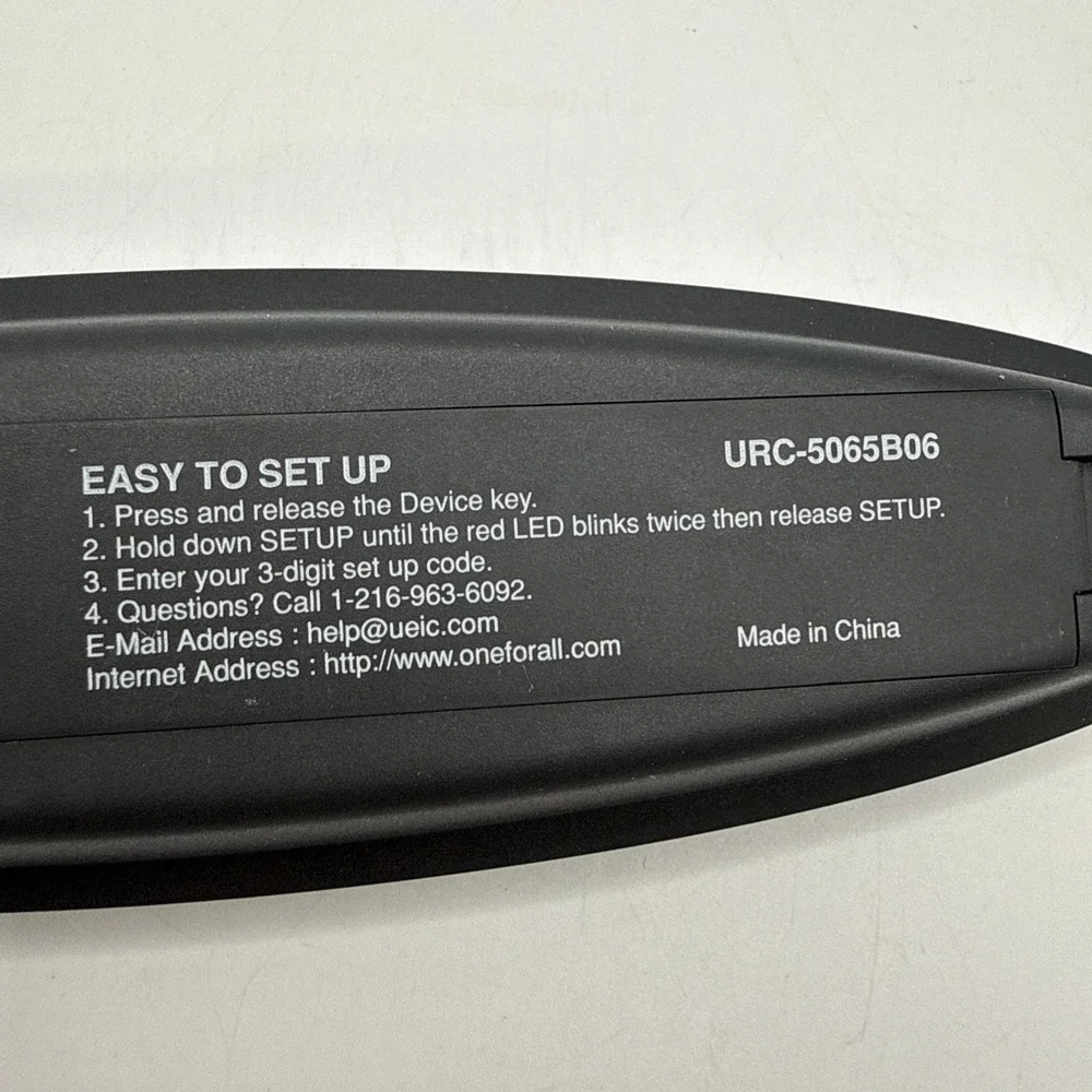 One For All URC-5065B06 Remote Control - Picture 5 of 8